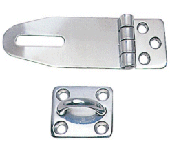 HD Hasp and Staple 304 Stainless Steel. 87mm.