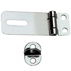 Hasp and Staple 304 Stainless Steel. 65mm.