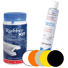 Puncture Repair Kit for Rubber Inflatables.