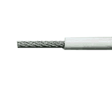 Yachts 6mm PVC Guardrail Cable with a 4mm Wire Core.