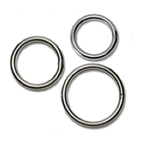 Round Rings in 316 Stainless.