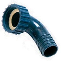 1.1/4 BSP Sink Elbow Waste Outlet 25mm Hose Tail.