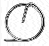 25mm Diameter Split Ring A4 316 Stainless Steel.