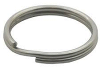 17mm Diameter Split Ring A2 304 Stainless