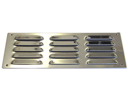 Stainless Air Vent Grille Cover. 76mm x 229mm.M
