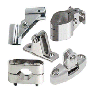 Stainless Bimini and Miscellaneous Fittings.