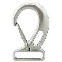 Stainless Snap Hook for 25mm Webbing.