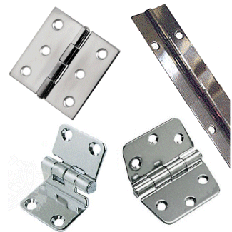 Stainless Steel Boat Hinges.