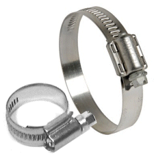 Stainless Steel Hose Clips.
