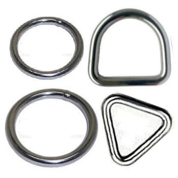 Stainless Steel Rings.