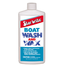 Starbrite Boat Wash and Wax.