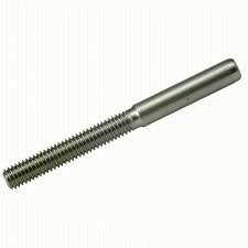 6mm Wire Swage Terminal to M12 Threaded Studs