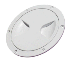 5-Inch White Waterproof Inspection Hatch. Access Covers.