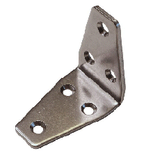 80 x 80mm Angle Bracket in 304 Stainless Steel.