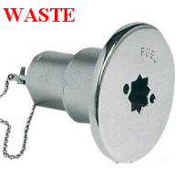 Winch Handle Key WASTE Deck Outlet.