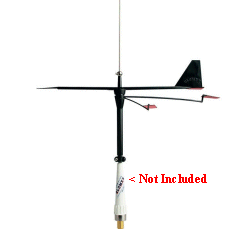 Yachts Wind Vane Indicator for Whip Antenna.